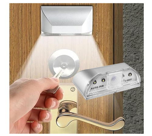 Door lock light above - lock,