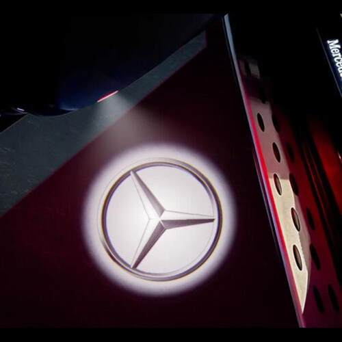 Benz welcome light - 2x,