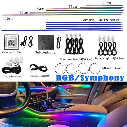 Voll rgb led - 18, symphony